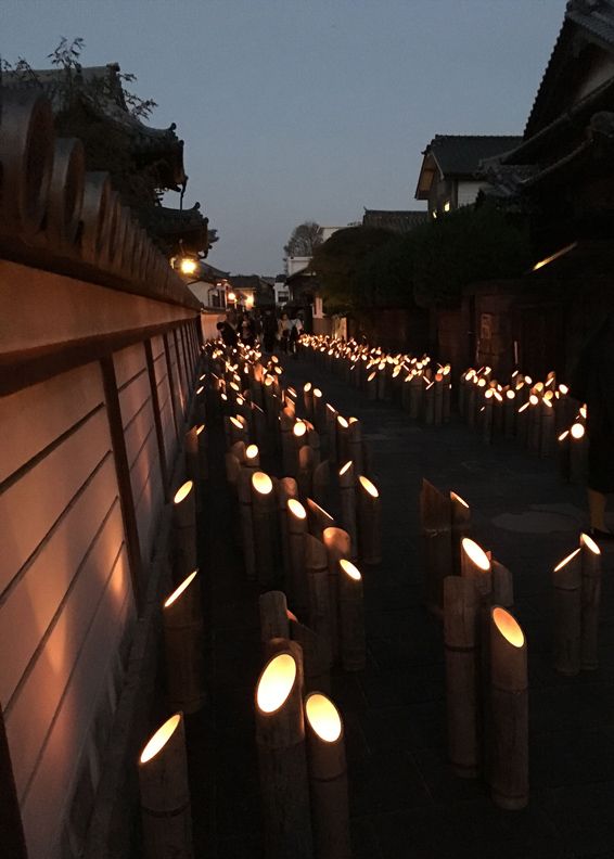 【イベント】大分県臼杵市で「うすき竹宵」が開催されました。