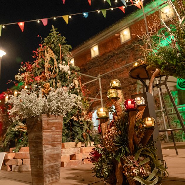 【キャンドル装飾】岡山県・倉敷アイビースクエア「クリスマスマーケット2025」