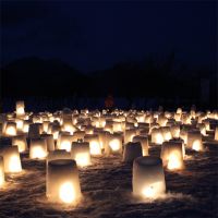 【商品提供】1/31～2/1 岡山県真庭市「ひるぜん雪恋まつり」かまくらキャンドル演出