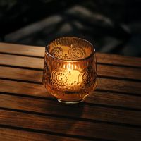 【新発売】LOOPLEシリーズ｜アウトドアキャンドル「メダリオン」（アンバー）