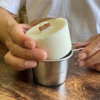 【新発売】LOOPLEシリーズ：シェラカップアロマキャンドル：リフィル