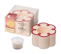 【新発売】offti｜アロマキャンドルホルダー「フチハナ」「ハナクルル」